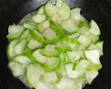 炒瓠瓜的食譜步驟1照片
