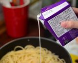 蒜香奶油鮮蝦義大利麵的食譜步驟5照片