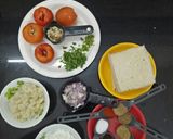 सटफड टोमेटो ब्रेड रोल (stuffed tomato bread roll recipe in Hindi) रेसिपी चरण 1 फोटो