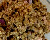 A picture of step 4 of My Christmas Stuffing to go with Turkey.