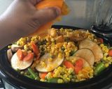 A picture of step 4 of Pollo a La Naranja.