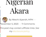 عکس مرحله 1 از دستور آکارا ،فلافل آفریقایی Akaras
