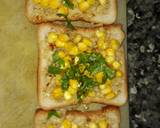 Corn garlic bread recipe step 2 photo