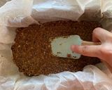 A picture of step 2 of Gluten free & Vegan cheesecake bars ⚡️❤️.