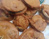 A picture of step 7 of Baingan ky Pakory.
