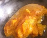 A picture of step 1 of Mango Halwa.