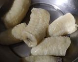 A picture of step 1 of Steamed Nendran Banana Mash.