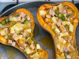 Calabacín relleno