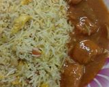 A picture of step 8 of Egg and Garlic Rice with Chicken hot sauce Manchurian.