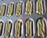 Foto langkah ke 4 dari resep Lidah Kucing Greentea Vanilla.