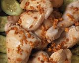 Foto langkah ke 6 dari resep Nasi Ayam Hainan RiceCooker.