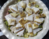 Foto del paso 2 de la receta: Horneado de brécol y salchichas con queso Provolone