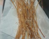 A picture of step 4 of Fried Pasta for Snacking.