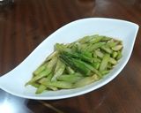 Foto langkah ke 5 dari resep Tumis Asparagus Saus Tiram.