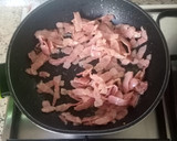 Foto del paso 6 de la receta: Fettuccine con bacon nata y queso fresco