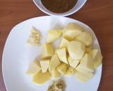 A picture of step 1 of Beef Pilau.