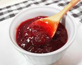 A picture of step 8 of Microwave Low-Sugar Strawberry Jam.