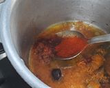 A picture of step 5 of Nagpur special famous dish spicy homemade saoji masala mutton.