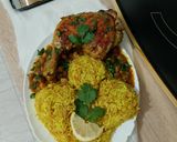 صورة لخطوة 6 من وصفة ارز بشعيرية ودجاج🧄🧅🌶