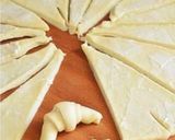 Vajas mini croissant recept fázis 1 fotója
