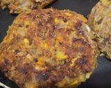 Foto del paso 6 de la receta: Hamburguesa de frijol, soja texturizada y vegetales🫘🧅🍔