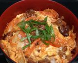 A picture of step 9 of Kimchi and Egg Rice Bowl (and Oyako-don with Tinned Yakitori Chicken).