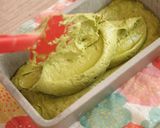A picture of step 9 of Matcha Pound Cake.