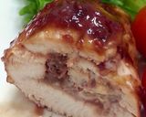 A picture of step 7 of Chicken Rasberry Royale.