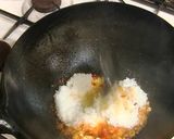 A picture of step 5 of Sichuan-style Fried Rice.