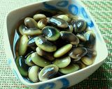 A picture of step 6 of Easy Edamame Ohitashi (Marinated Edamame Beans).