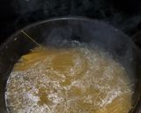 A picture of step 5 of Healthy Spaghetti.