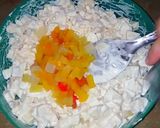 A picture of step 3 of Rich apple salad.