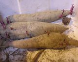 A picture of step 5 of Magical Daigaku-imo (Deep-Fried & Caramelized Sweet Potatoes).