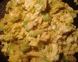 A picture of step 3 of Eggs, Avocado, and blue cheese.