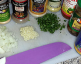 A picture of step 2 of Azie's Picadillo.