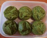 A picture of step 5 of Oatmeal, Matcha, and White Sesame Steamed Bread.