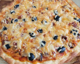 Foto del paso 8 de la receta: Pizza de setas y jamón