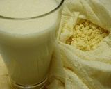 A picture of step 5 of Homemade Okara and Soy Milk from Soy Beans.