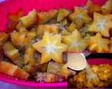 Une image de l'étape 1 de CONFITURE DE CARAMBOLE (fruits chez nous à la Réunion).