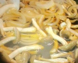 A picture of step 2 of Easy Sautéed Salmon and Mushroom with Butter and Soy Sauce.