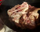 Une image de l'étape 3 de Poulet sauté normand.