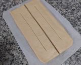 Foto del paso 16 de la receta: Trenza de brioche hojaldrado con crema y cerezas