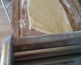 A picture of step 6 of Ravioli Bolognese with beef or quorn.