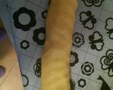 A picture of step 6 of Black and white tea party cookies.