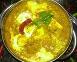 A picture of step 11 of Paneer Kolhapuri.