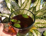 Foto langkah ke 3 dari resep Hot Mint Tea.