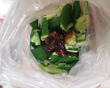 A picture of step 3 of Simple & Superb Korean Spicy Cucumbers.