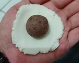 Foto langkah ke 2 dari resep Onde-Onde Isi Kacang Merah Lembut Dan Kokoh.