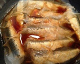 A picture of step 4 of Sardines Simmered in Soy Sauce.