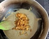 A picture of step 3 of Bajra flour Sukhdi.